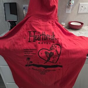 New Heartbreak Motel Red Hoodie